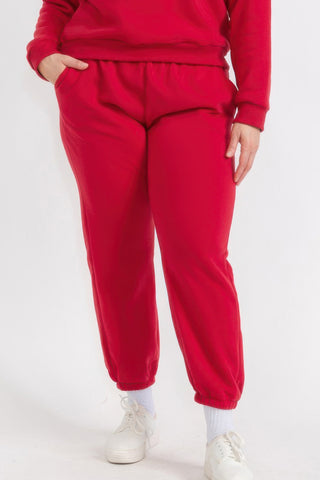 Plus Size Fleece Joggers - Wear Arielle
