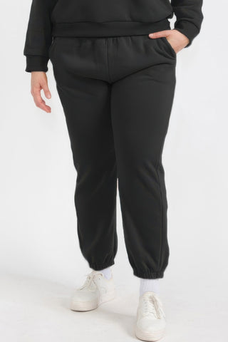 Plus Size Fleece Joggers - Wear Arielle