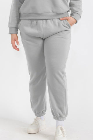 Plus Size Fleece Joggers - Wear Arielle