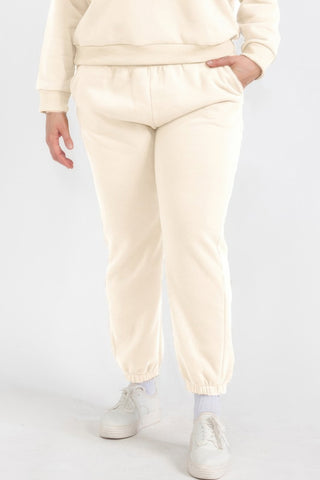 Plus Size Fleece Joggers - Wear Arielle