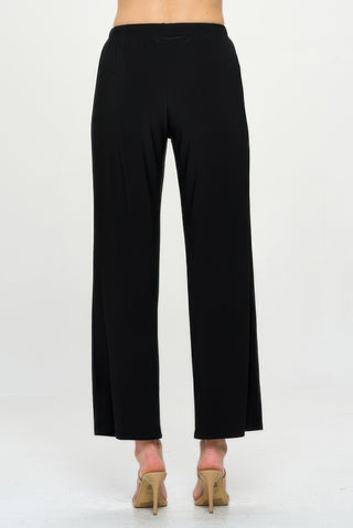 Elastic Waistband Flared Pants - Wear Arielle