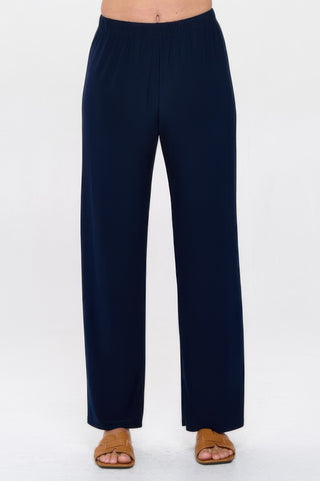 Elastic Waistband Flared Pants - Wear Arielle