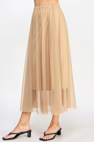 Mesh Glitter Skirt - Wear Arielle
