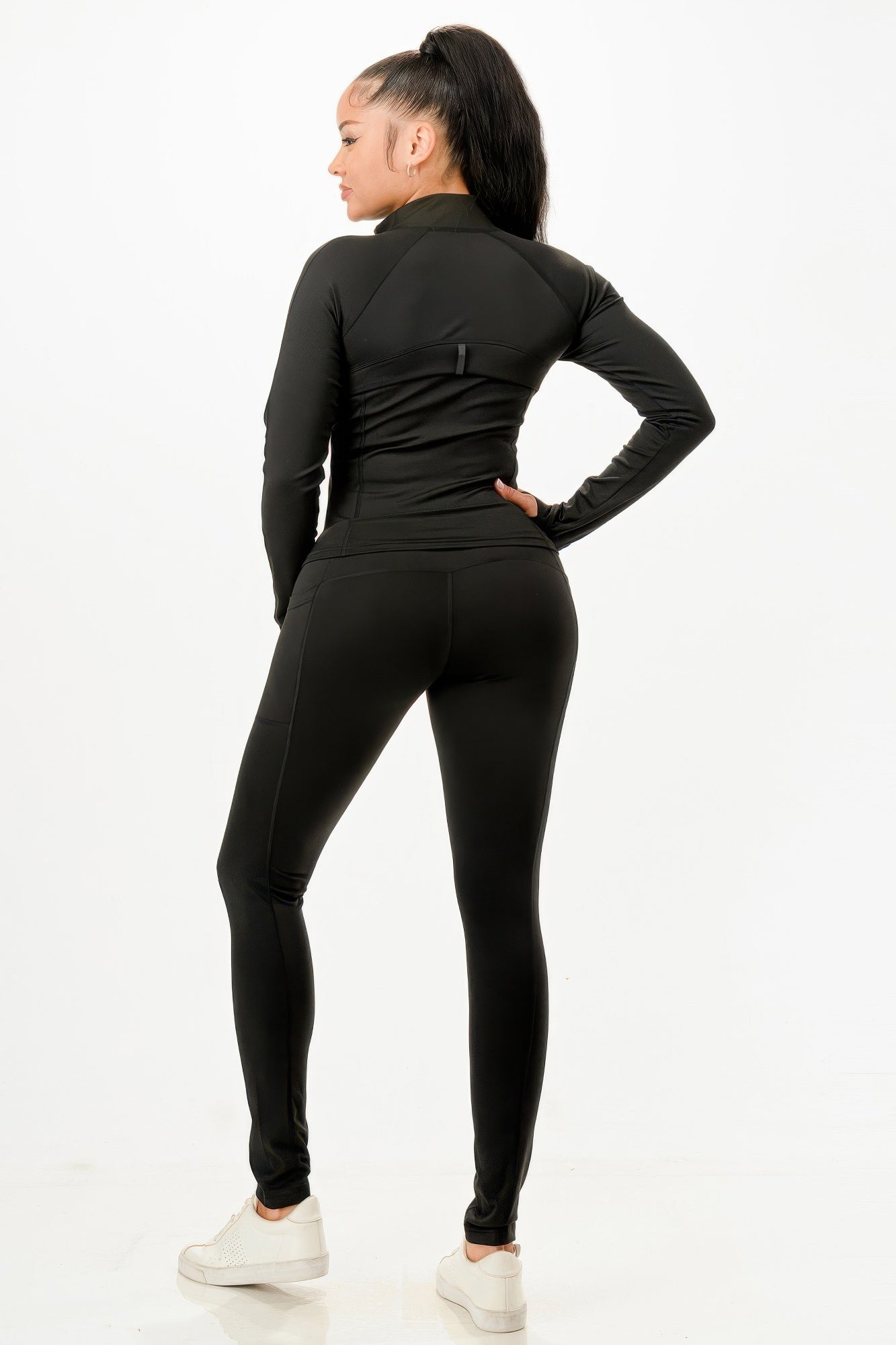 Active Jacket And Legging Set - Wear Arielle
