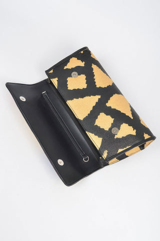 Animal Print Clutch With Color Palette - Wear Arielle
