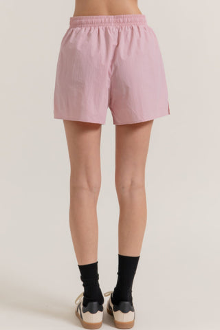 Anorak Side Slit Workout Shorts - Wear Arielle