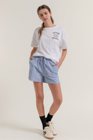 Anorak Side Slit Workout Shorts - Wear Arielle