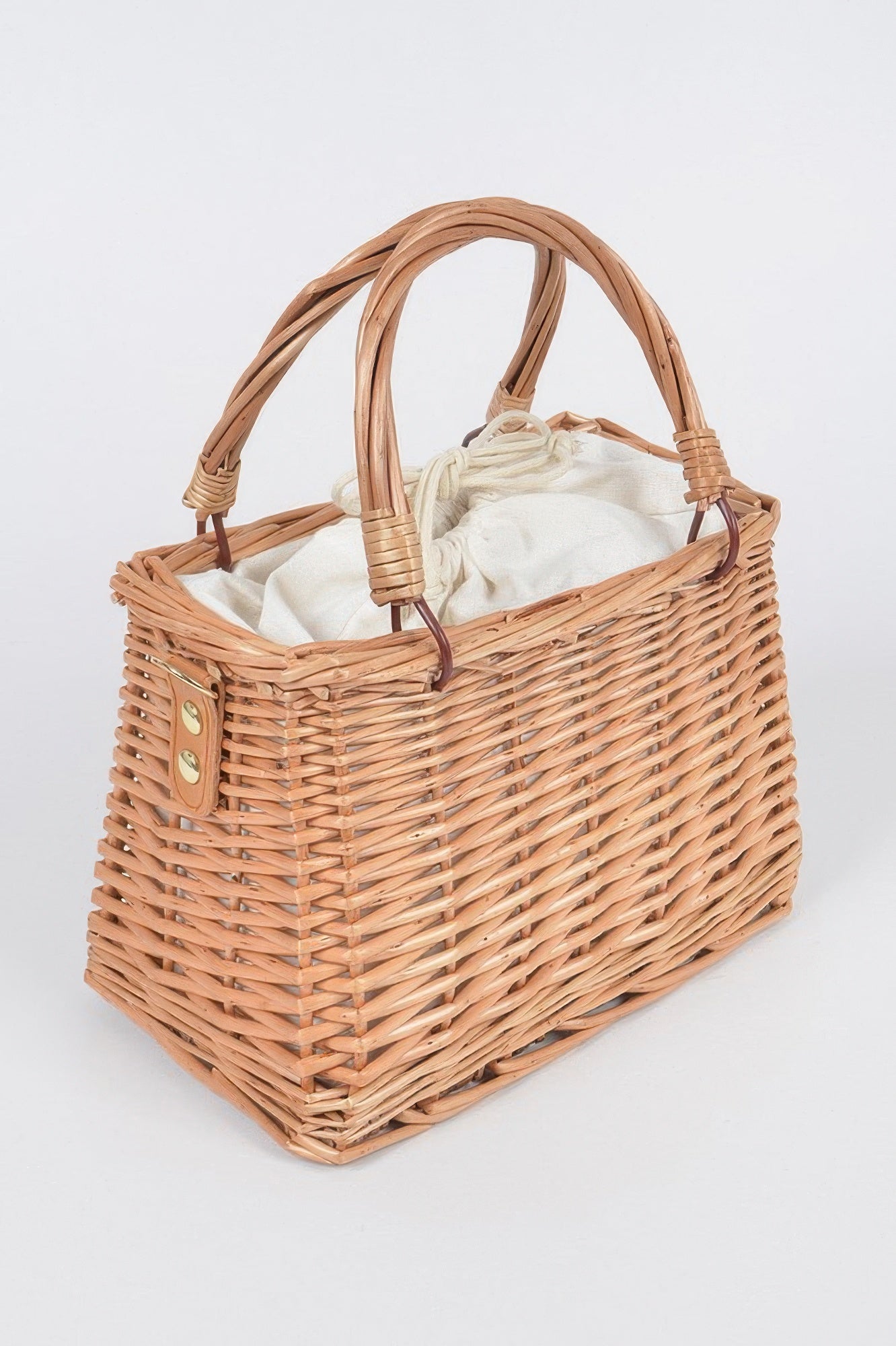 Bamboo Clutch W Faux Pearl Strap - Wear Arielle