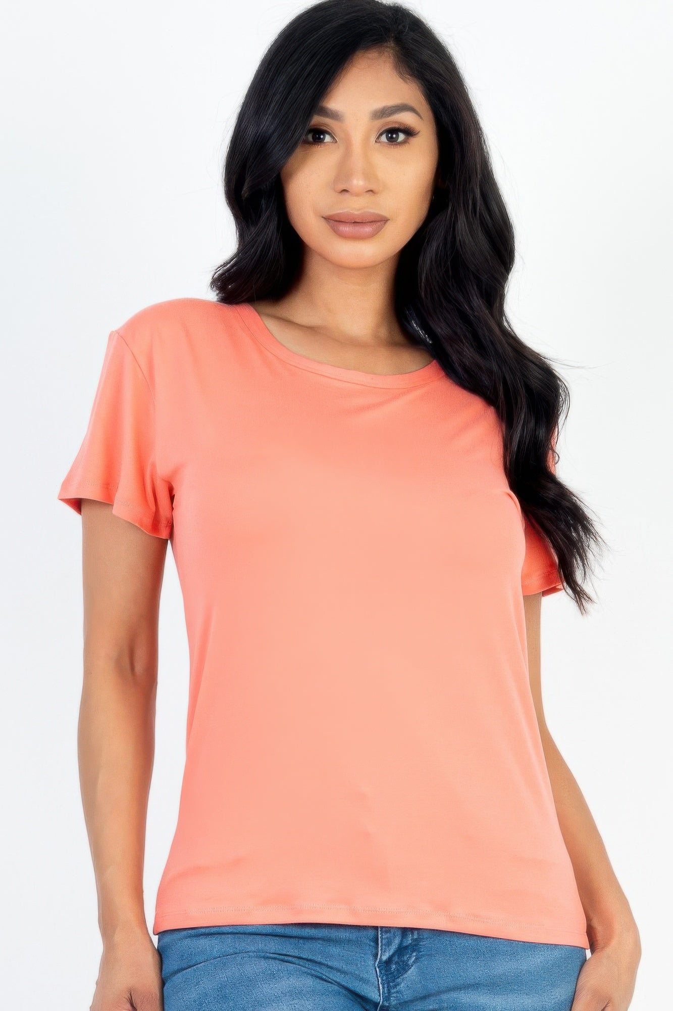 Basic Short Sleeve T-shirt - Wear Arielle