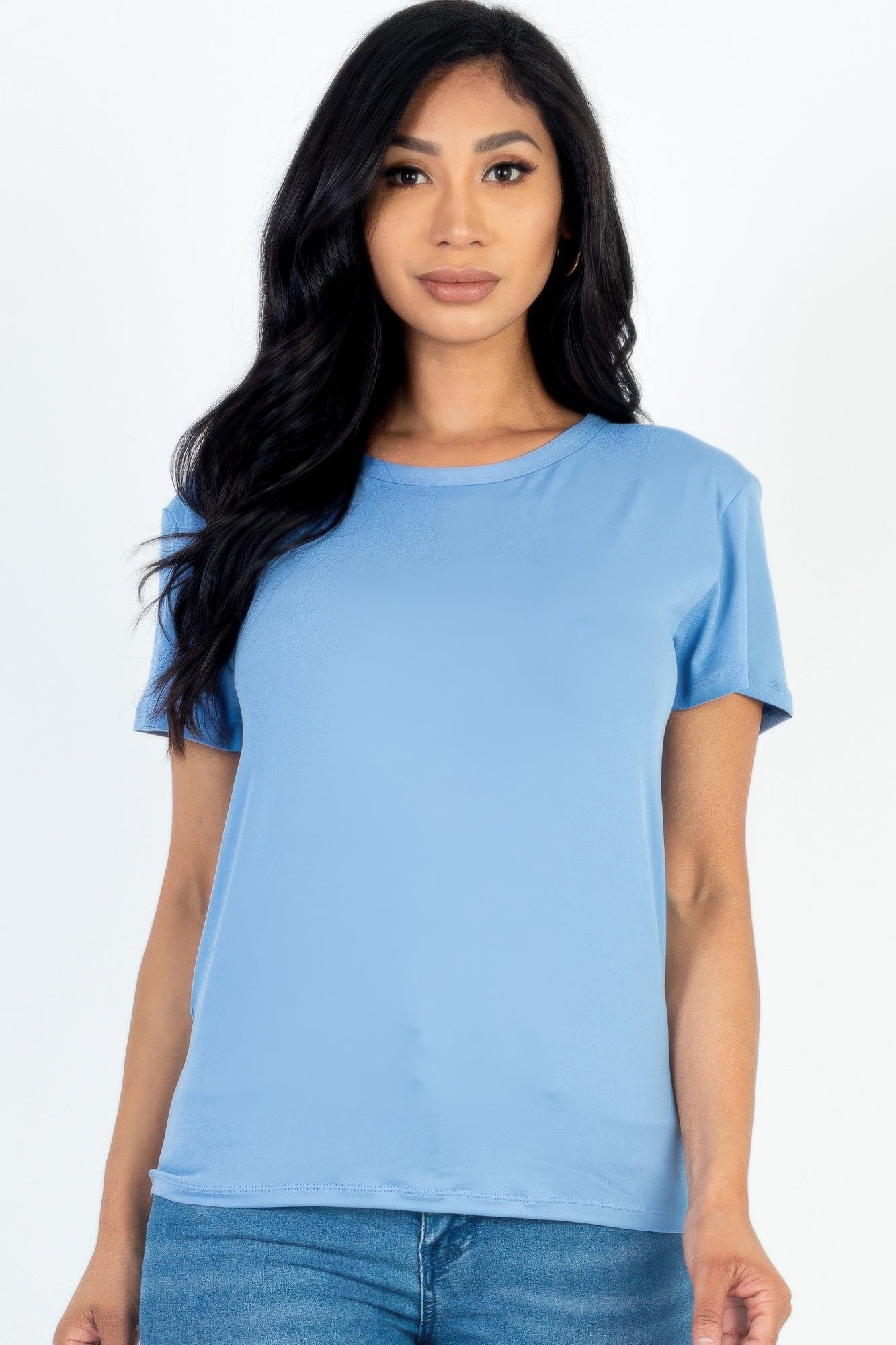 Basic Short Sleeve T-shirt - Wear Arielle