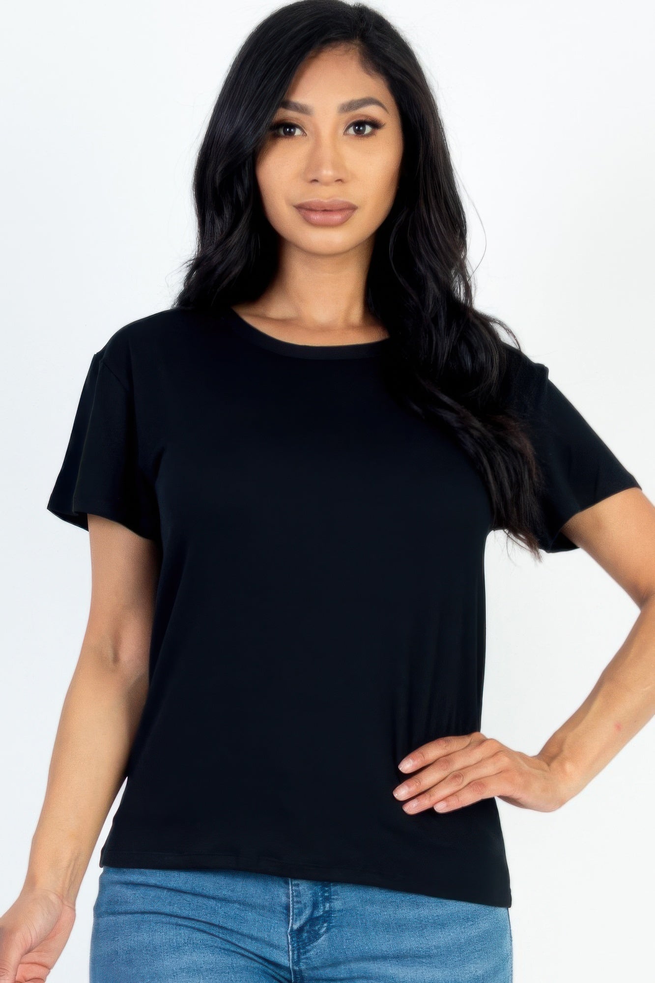 Basic Short Sleeve T-shirt - Wear Arielle