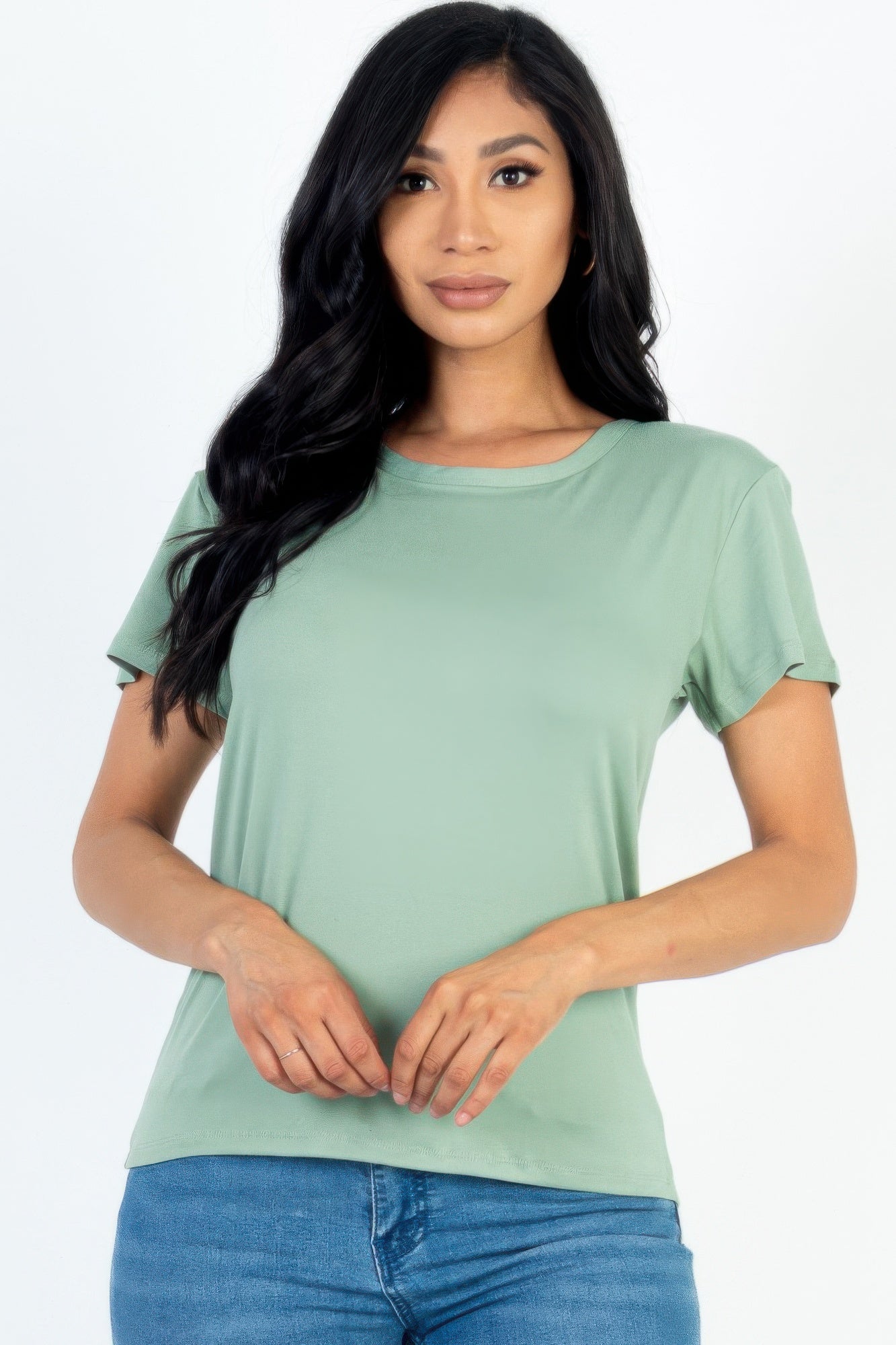Basic Short Sleeve T-shirt - Wear Arielle