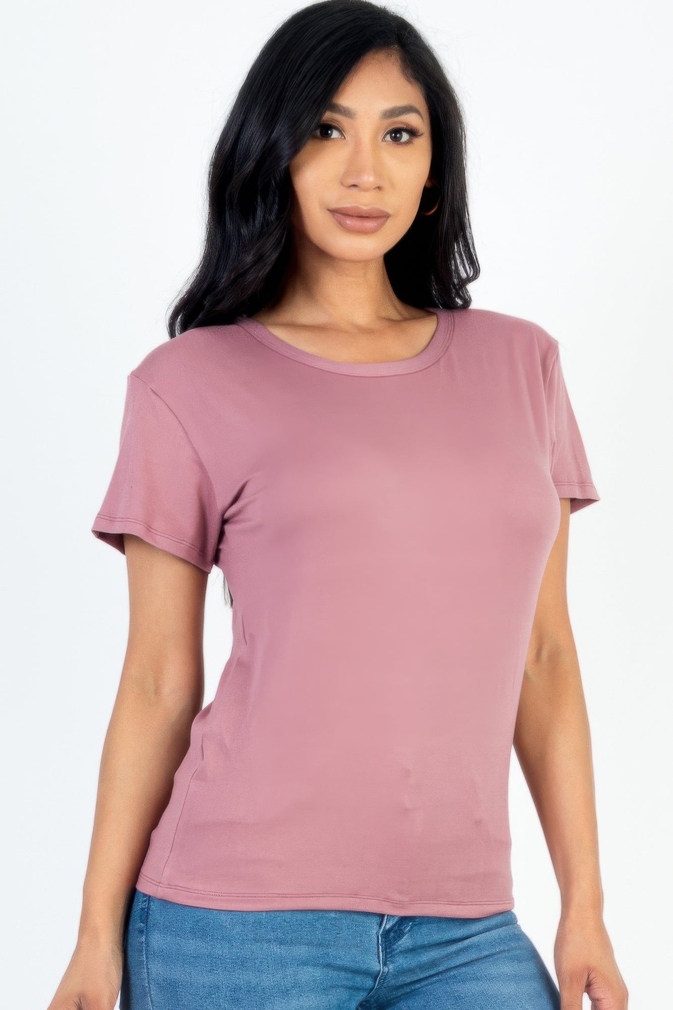 Basic Short Sleeve T-shirt - Wear Arielle