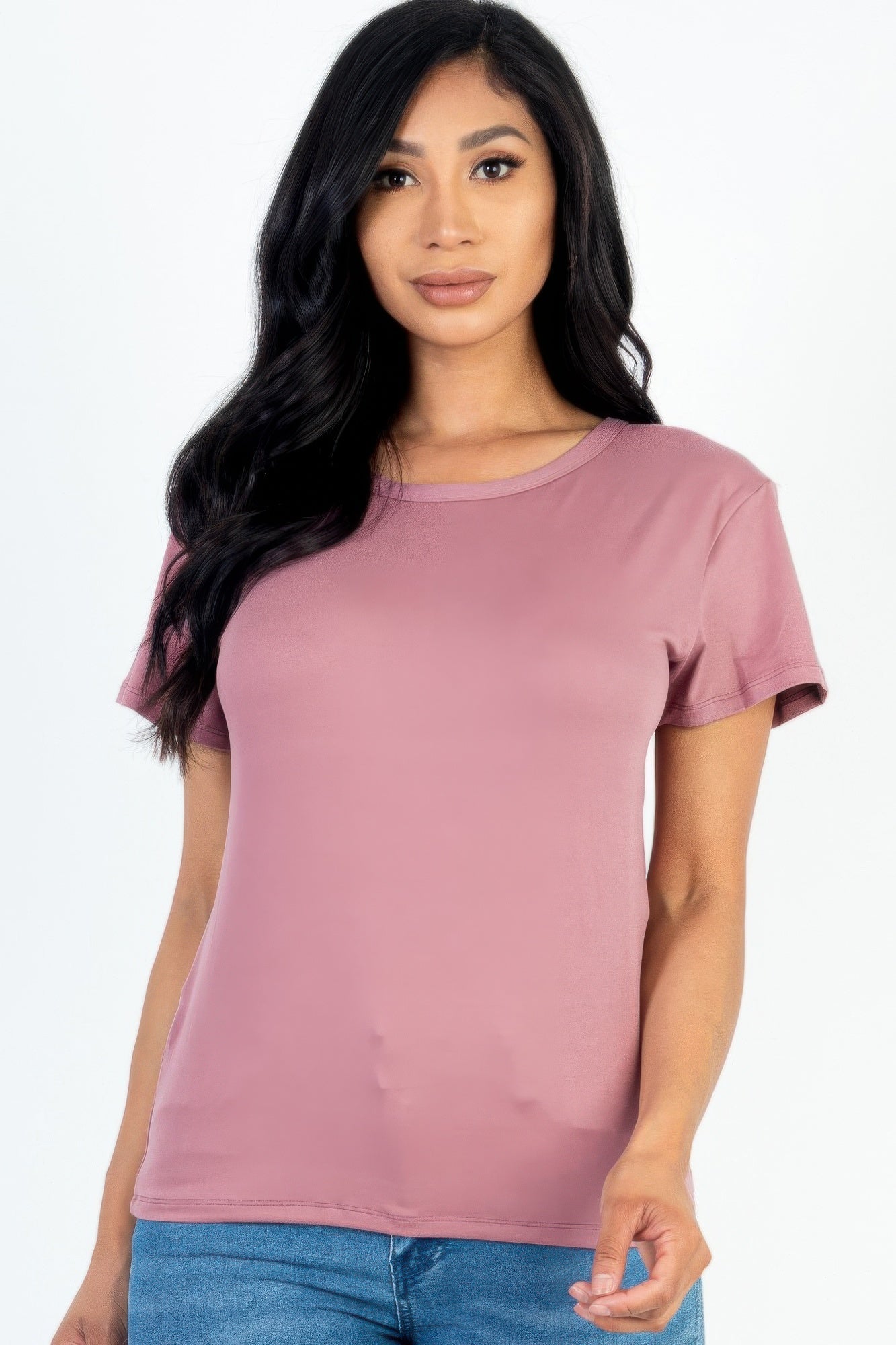 Basic Short Sleeve T-shirt - Wear Arielle