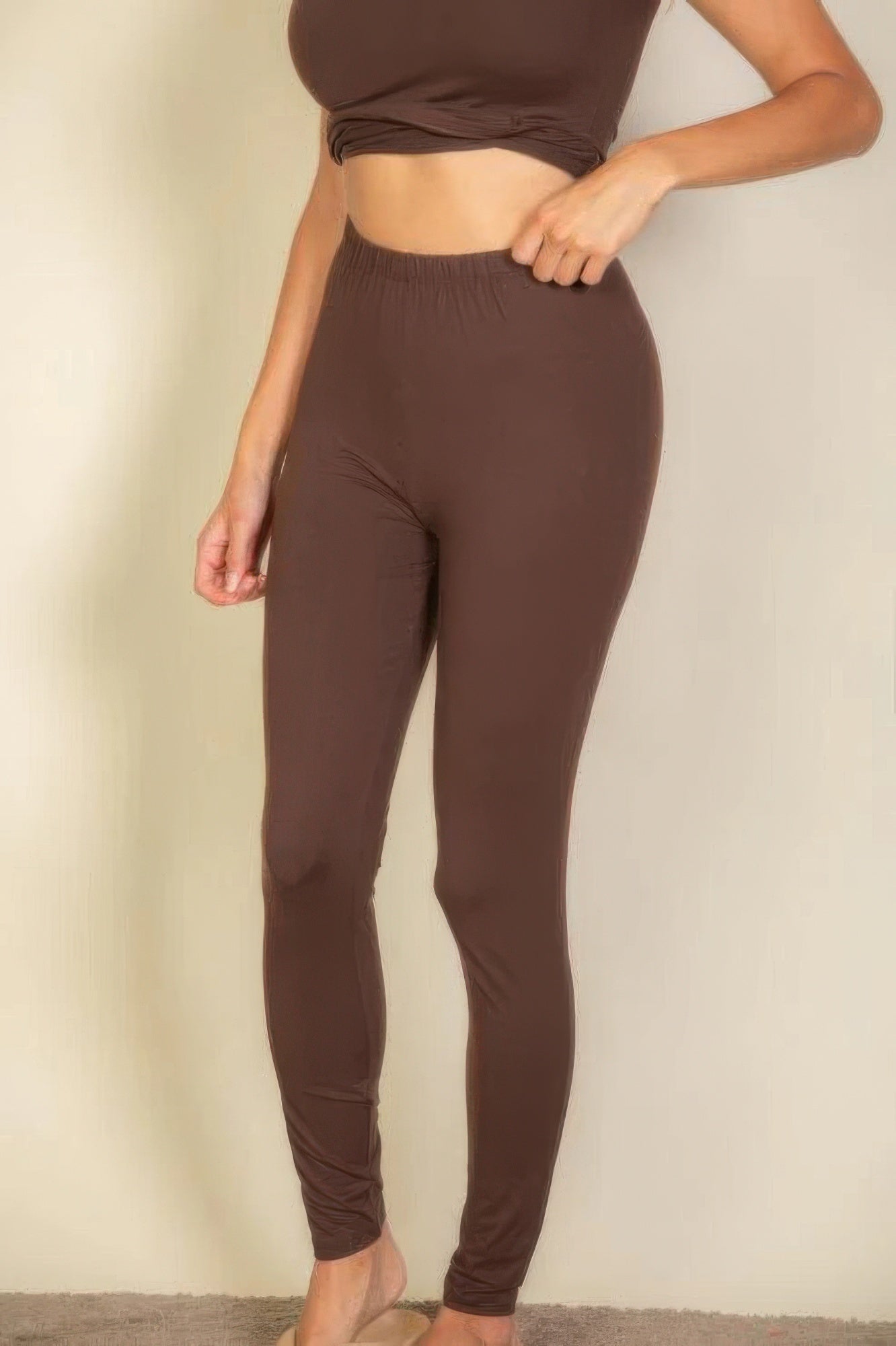 Basic Solid Leggings - Wear Arielle