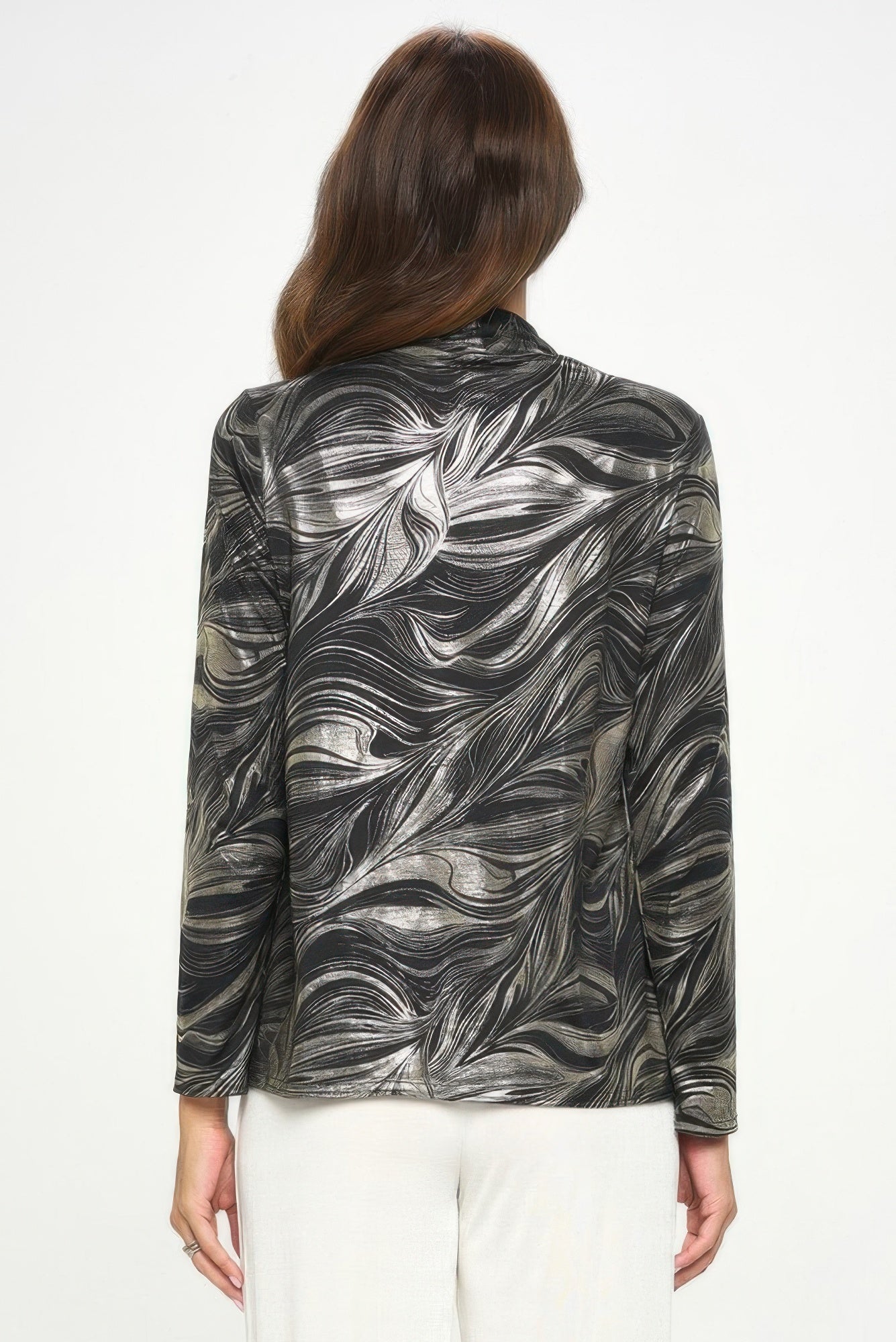 Bg Foil Long Sleeve Jacket - Wear Arielle