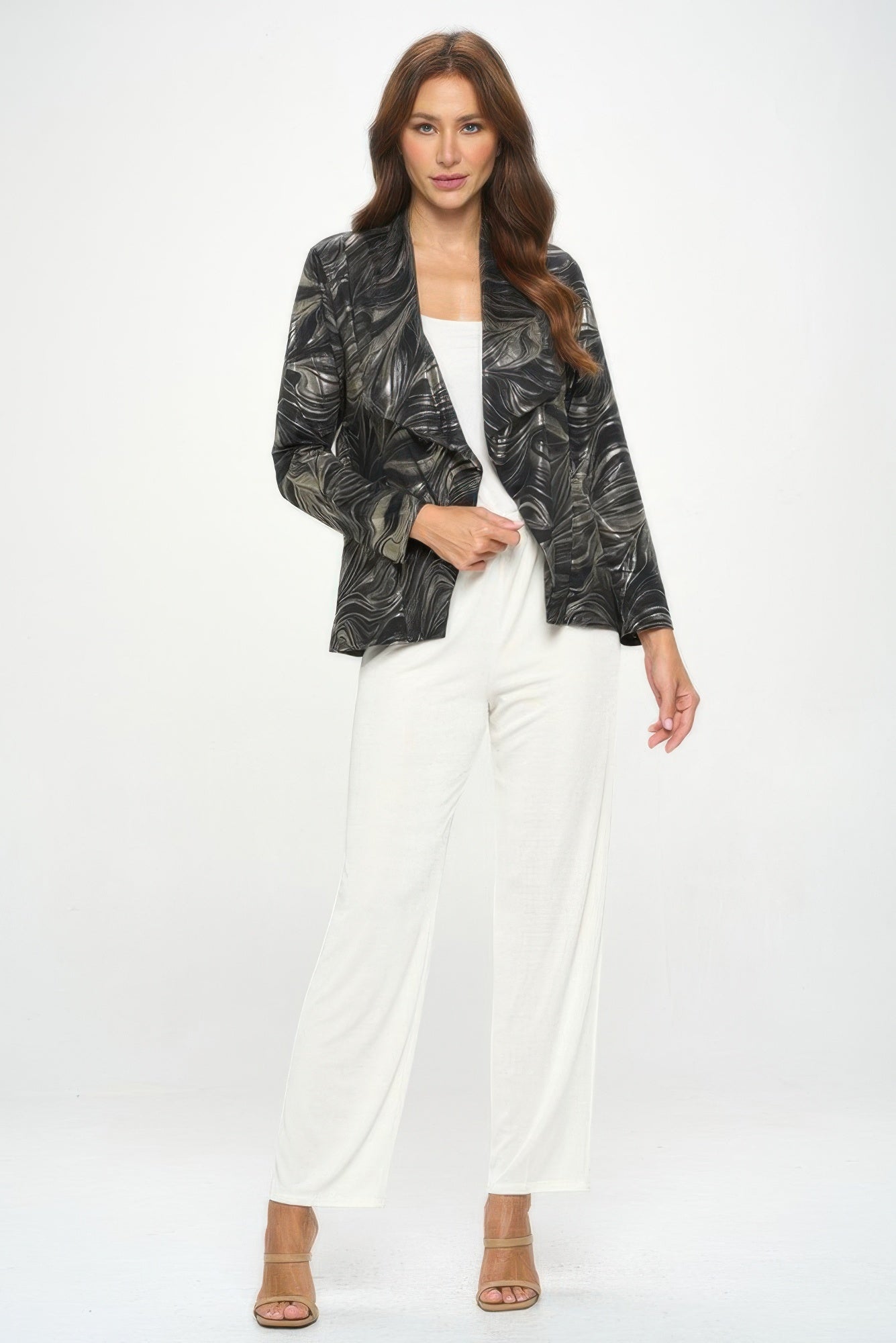 Bg Foil Long Sleeve Jacket - Wear Arielle