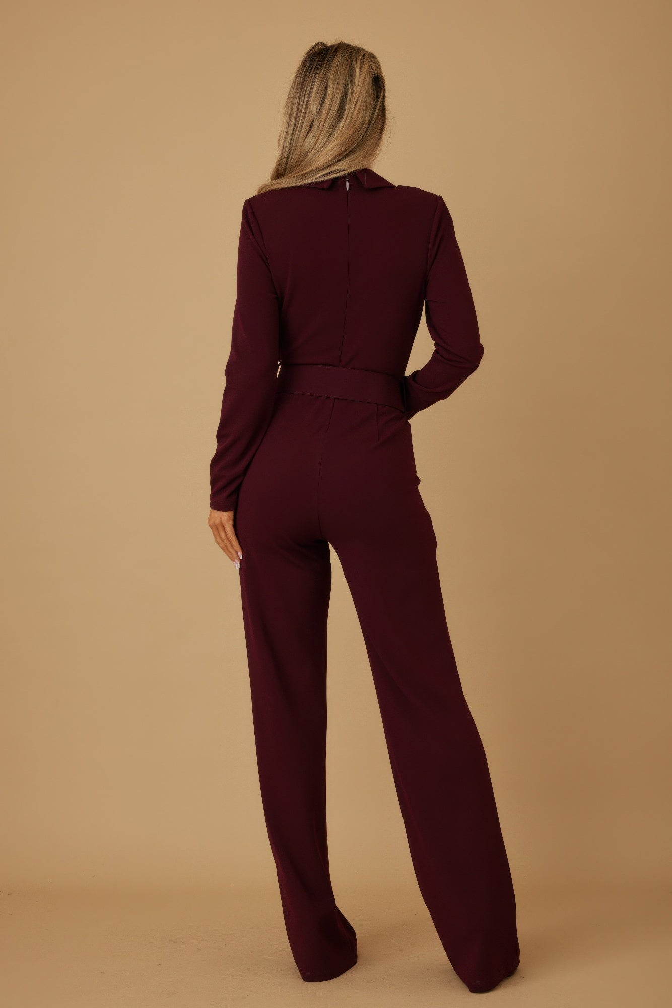 Blazer Suit Long Sleeve Jumpsuit - Wear Arielle