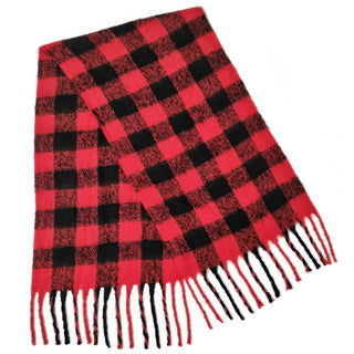 Buffalo Plaid Scarf - Wear Arielle