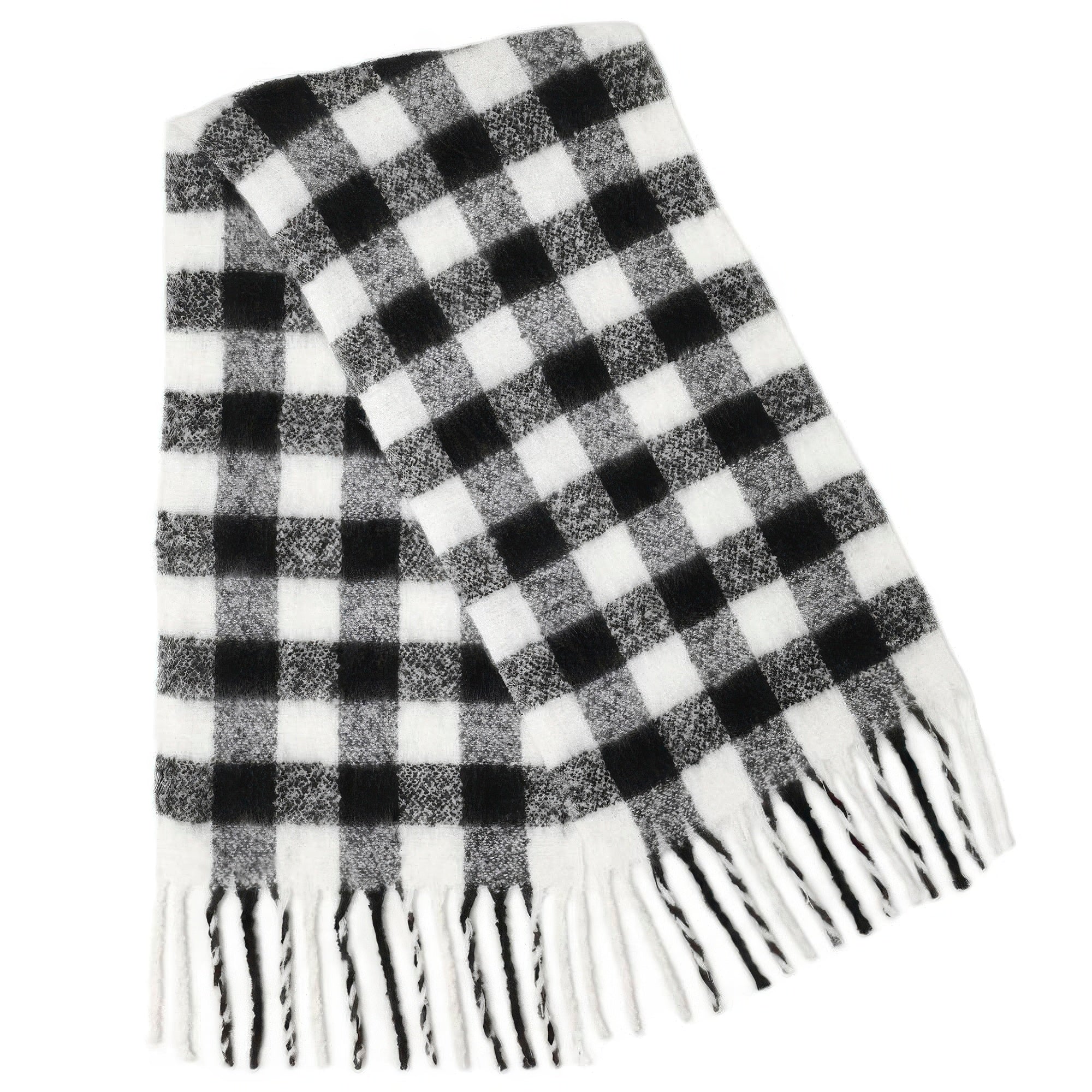 Buffalo Plaid Scarf - Wear Arielle