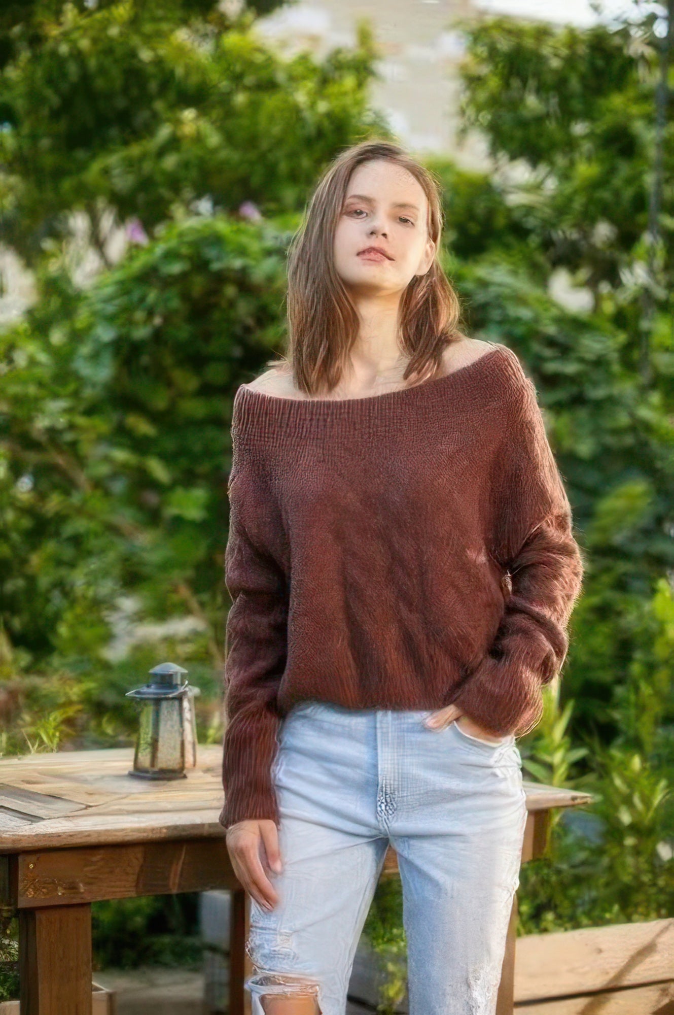 Cable Knit Sweater - Wear Arielle