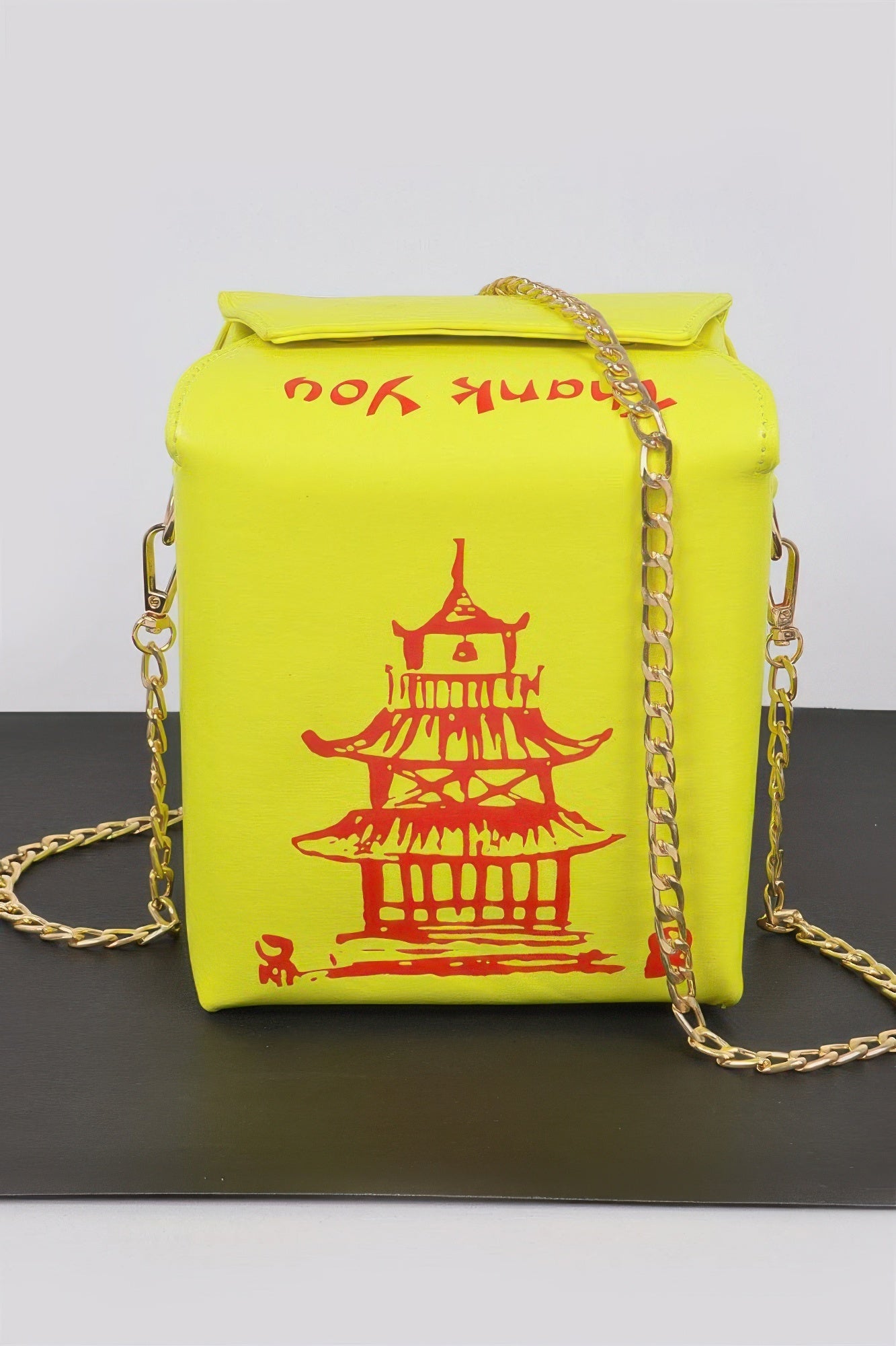 Chinese To Go Box Clutch. - Wear Arielle