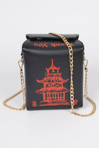 Chinese To Go Box Clutch. - Wear Arielle