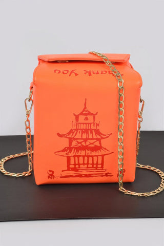 Chinese To Go Box Clutch. - Wear Arielle