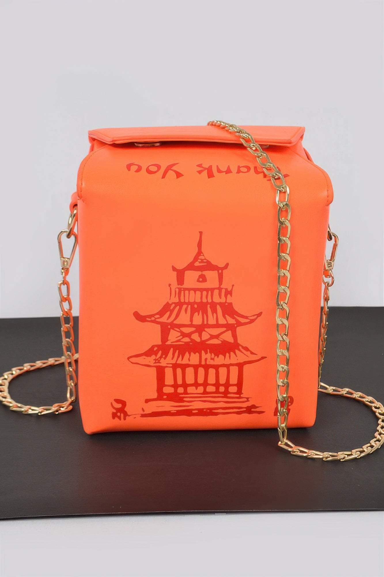 Chinese To Go Box Clutch. - Wear Arielle