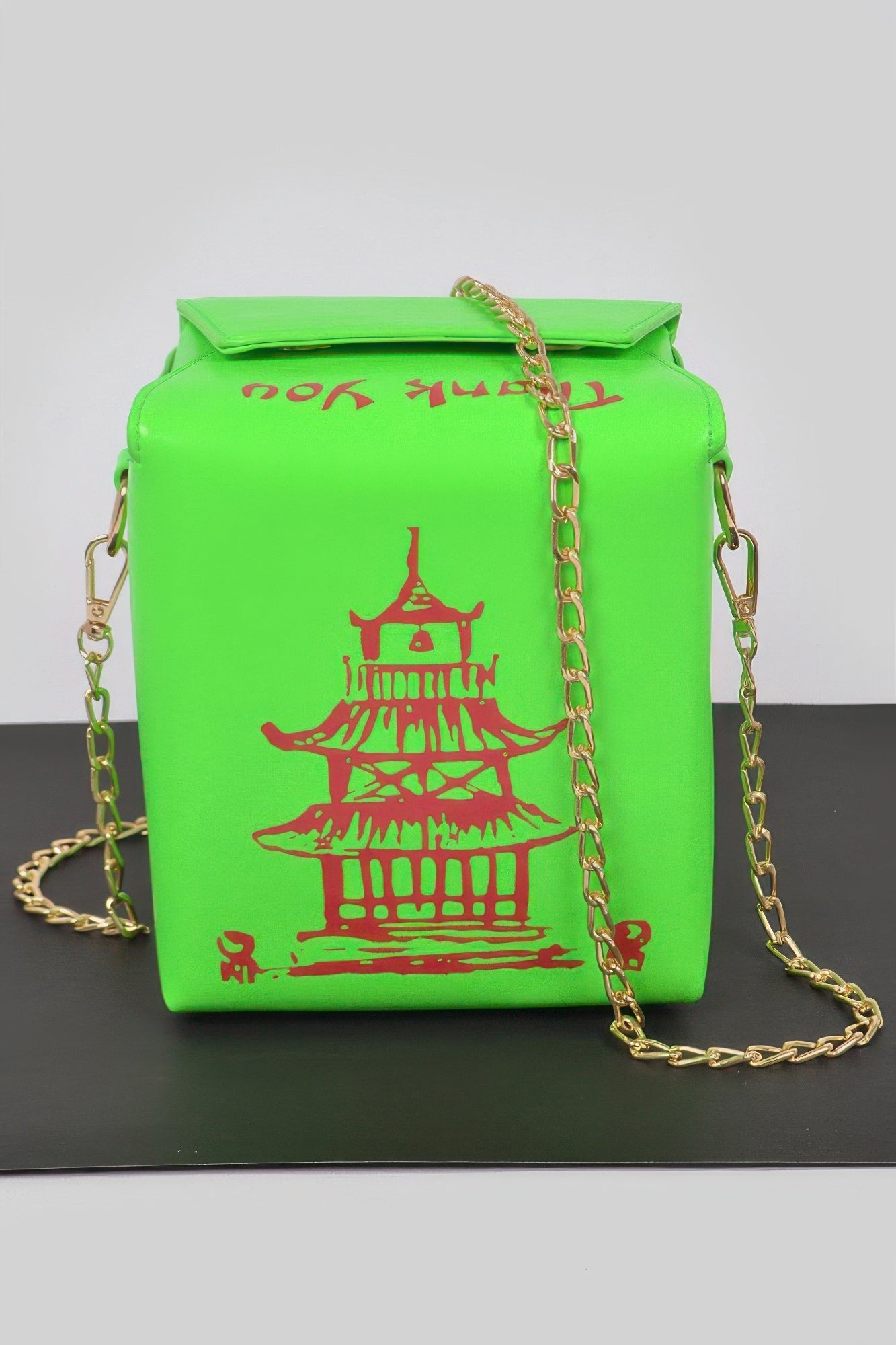 Chinese To Go Box Clutch. - Wear Arielle