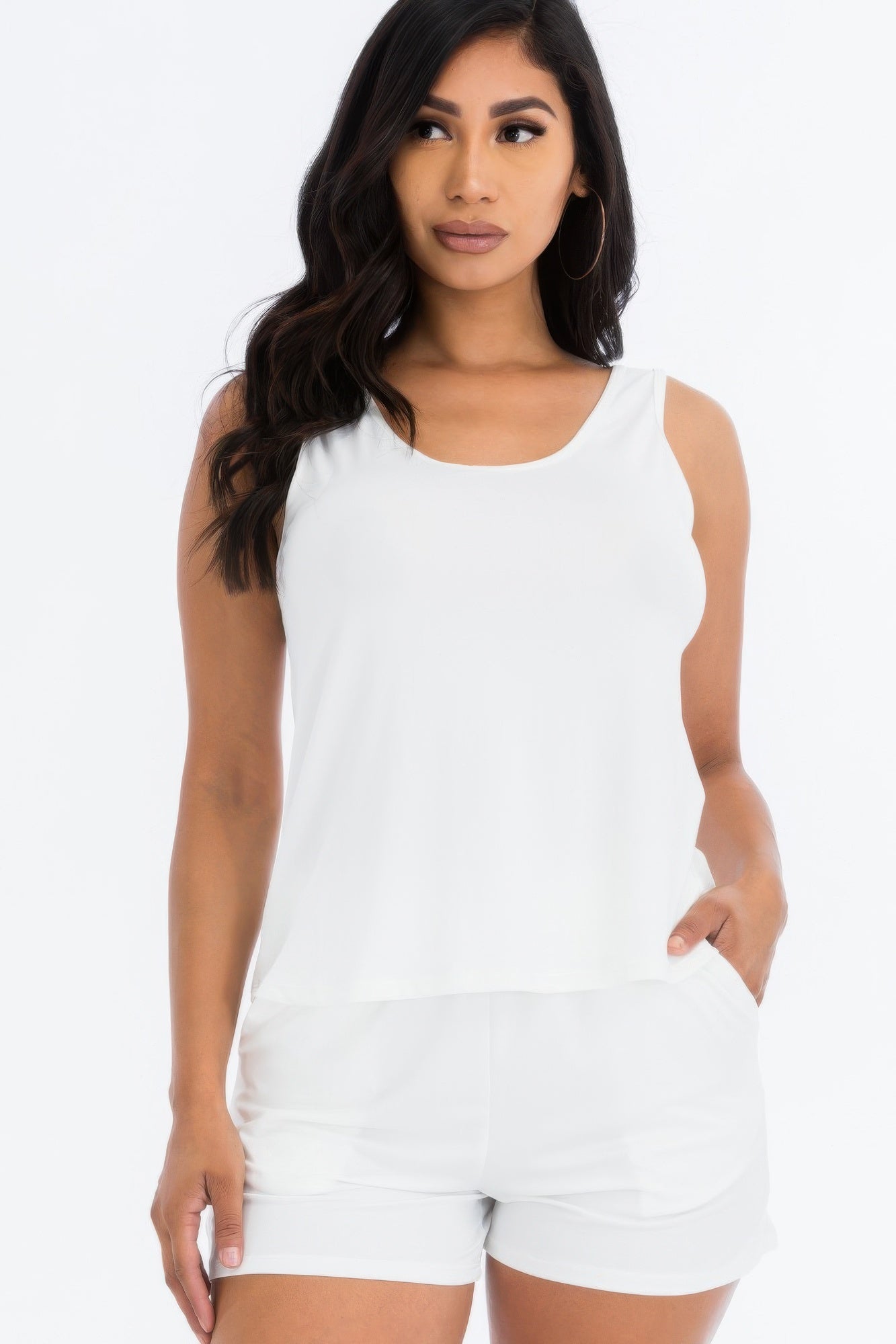 Comfy Tank Top & Shorts Set - Wear Arielle