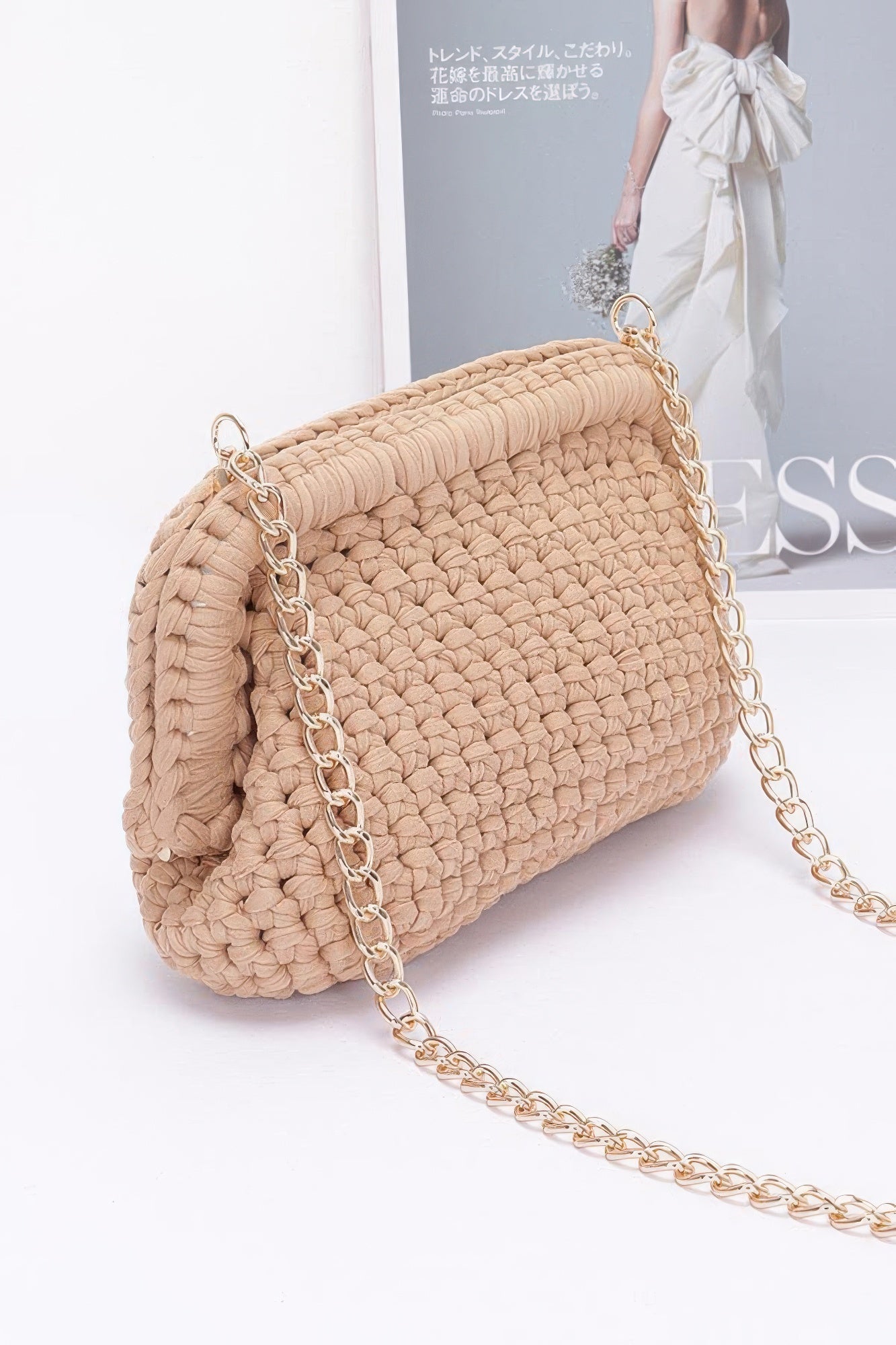 Cotton Braided Clutch - Wear Arielle