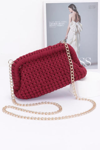 Cotton Braided Clutch - Wear Arielle