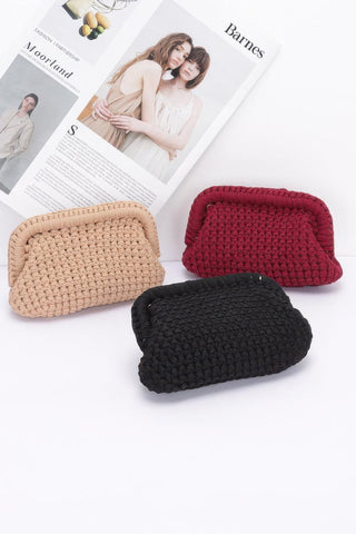 Cotton Braided Clutch - Wear Arielle