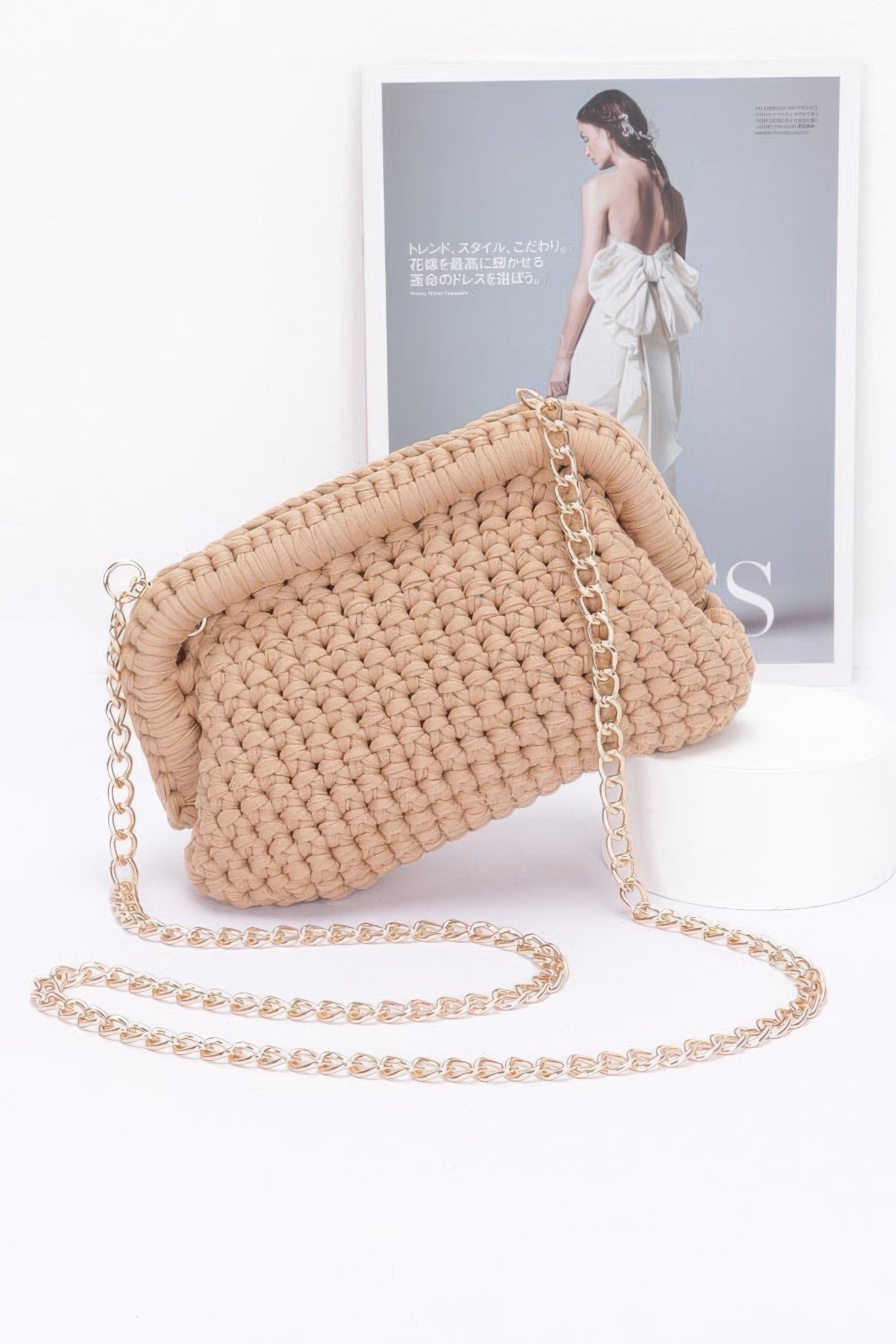 Cotton Braided Clutch - Wear Arielle