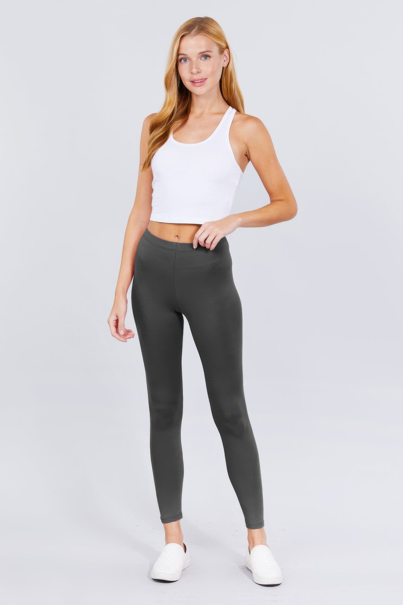 Cotton Spandex Leggings - Wear Arielle