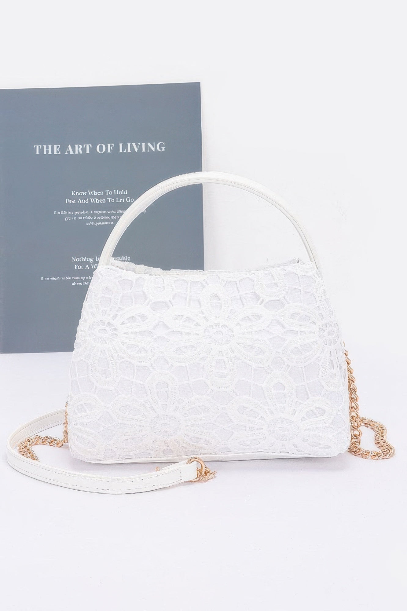 Crochet Top Handle Clutch - Wear Arielle
