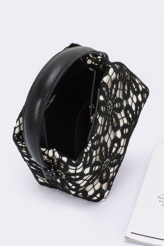 Crochet Top Handle Clutch - Wear Arielle