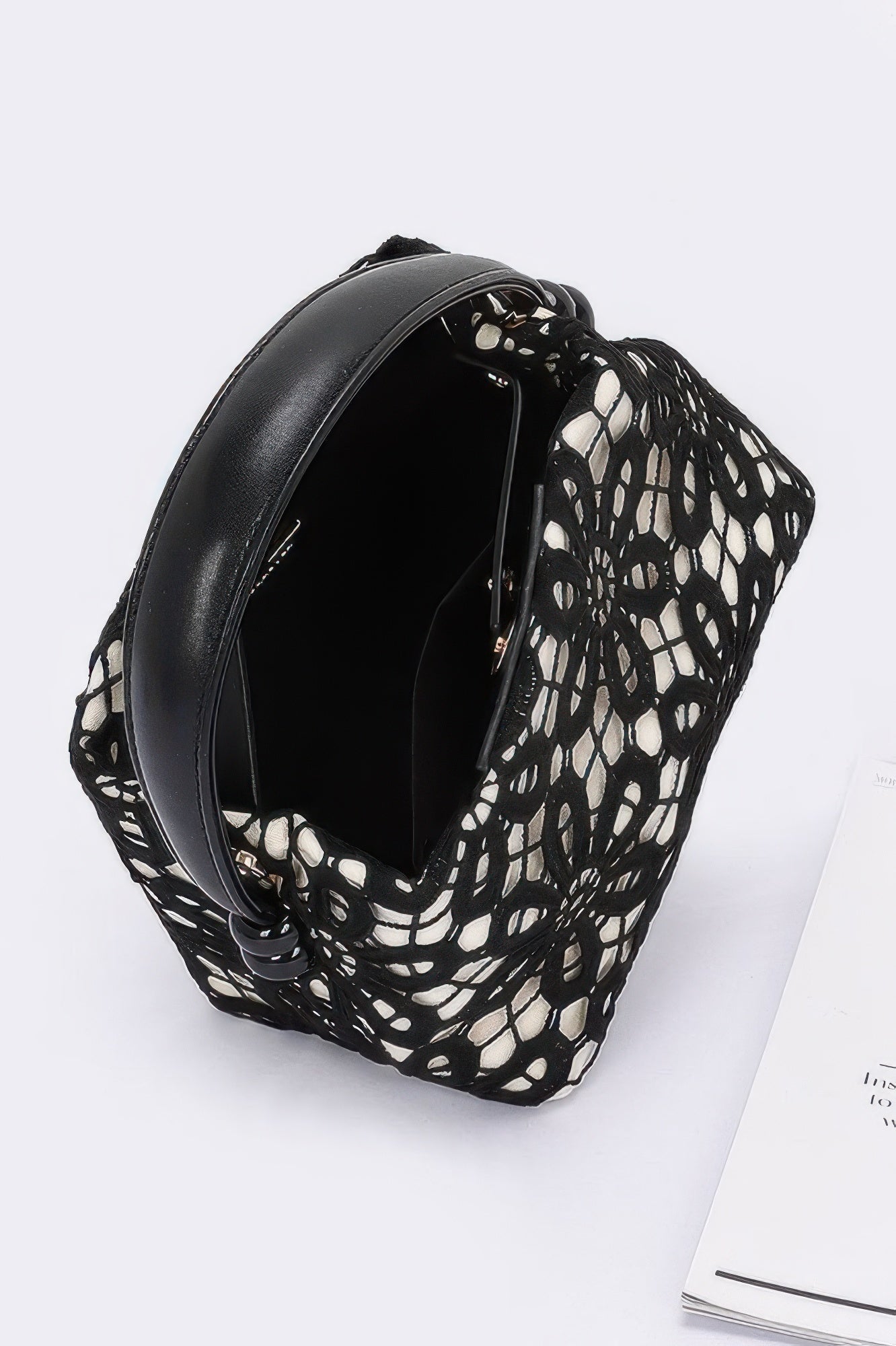 Crochet Top Handle Clutch - Wear Arielle