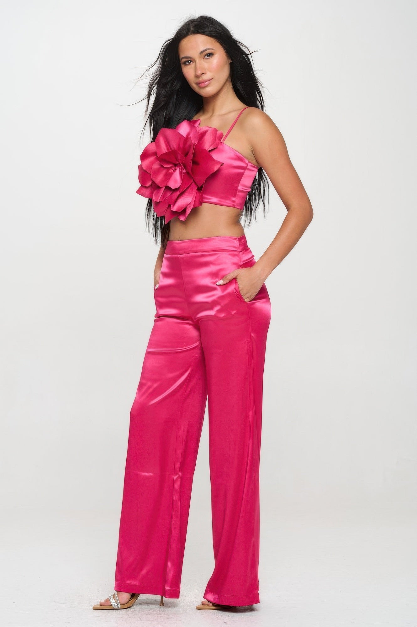 Crop Top & Pant Set - Wear Arielle