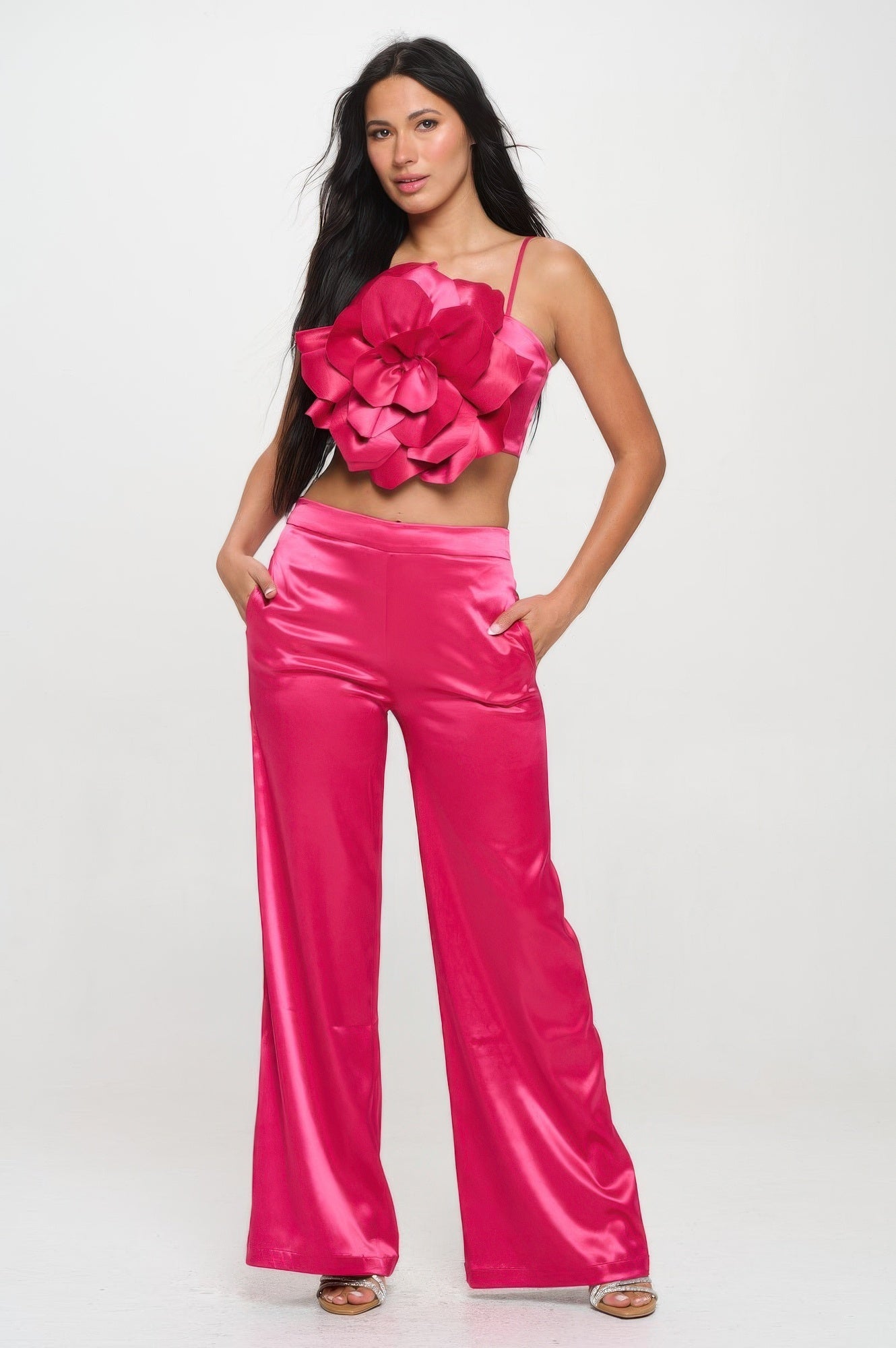 Crop Top & Pant Set - Wear Arielle
