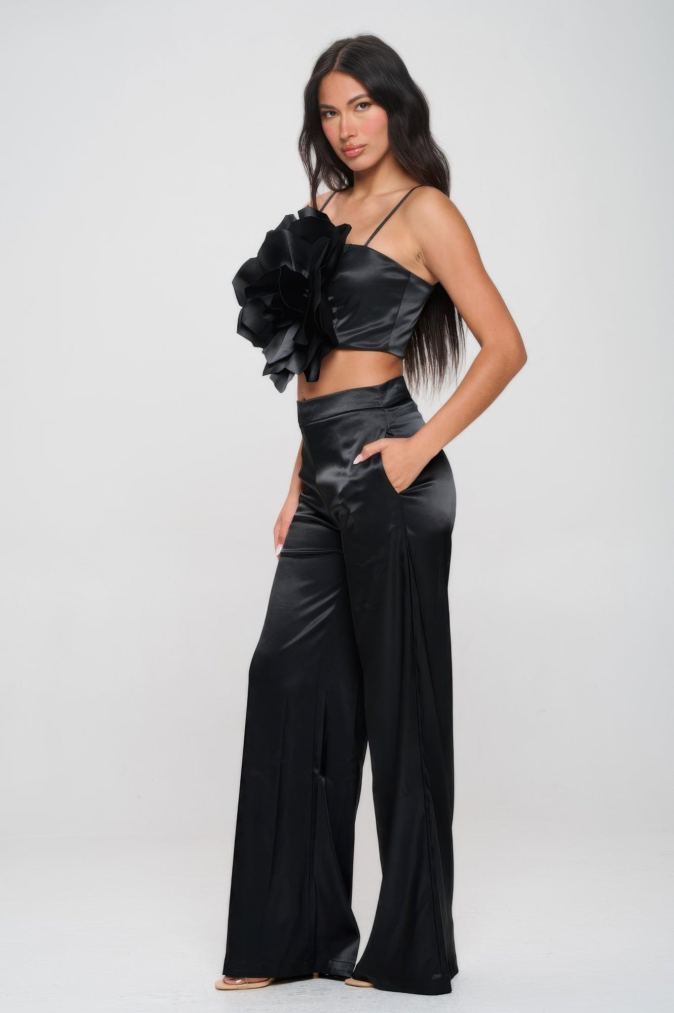 Crop Top & Pant Set - Wear Arielle