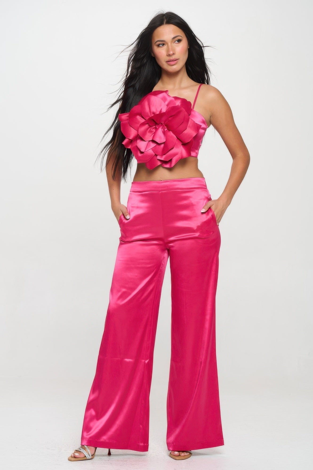 Crop Top & Pant Set - Wear Arielle