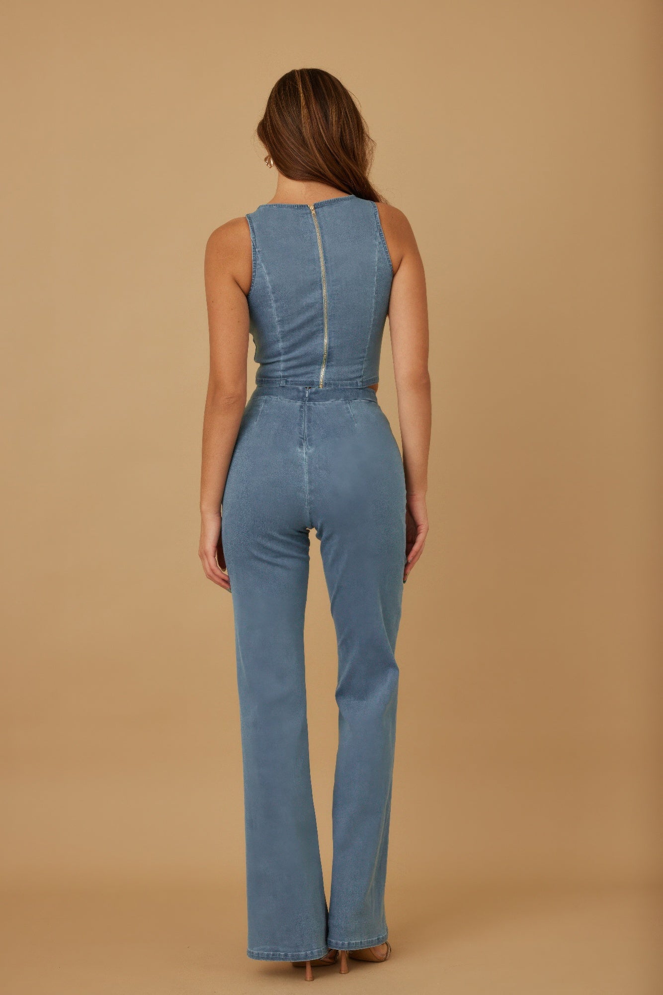 Crop Vest Casual Sets - Wear Arielle