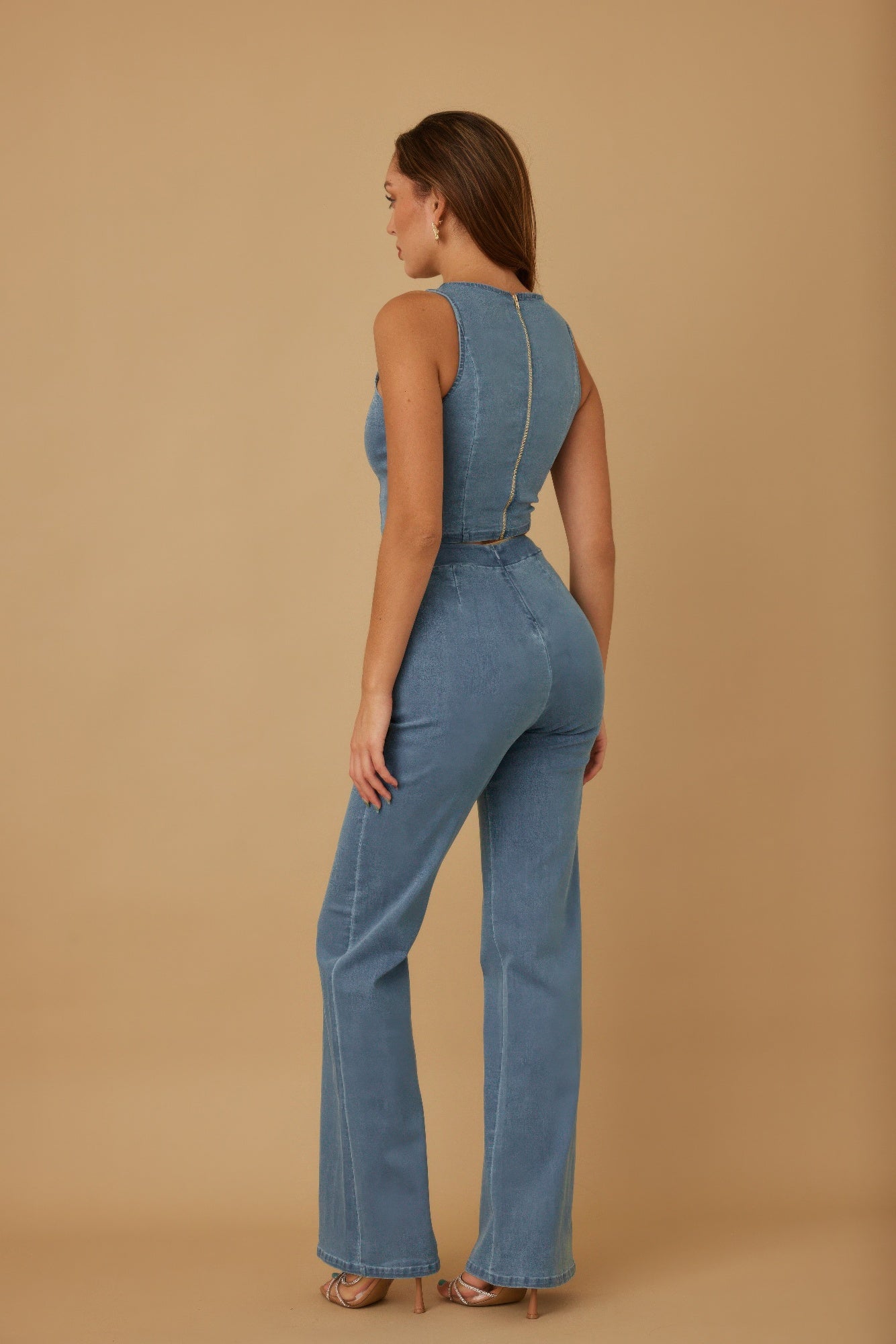Crop Vest Casual Sets - Wear Arielle