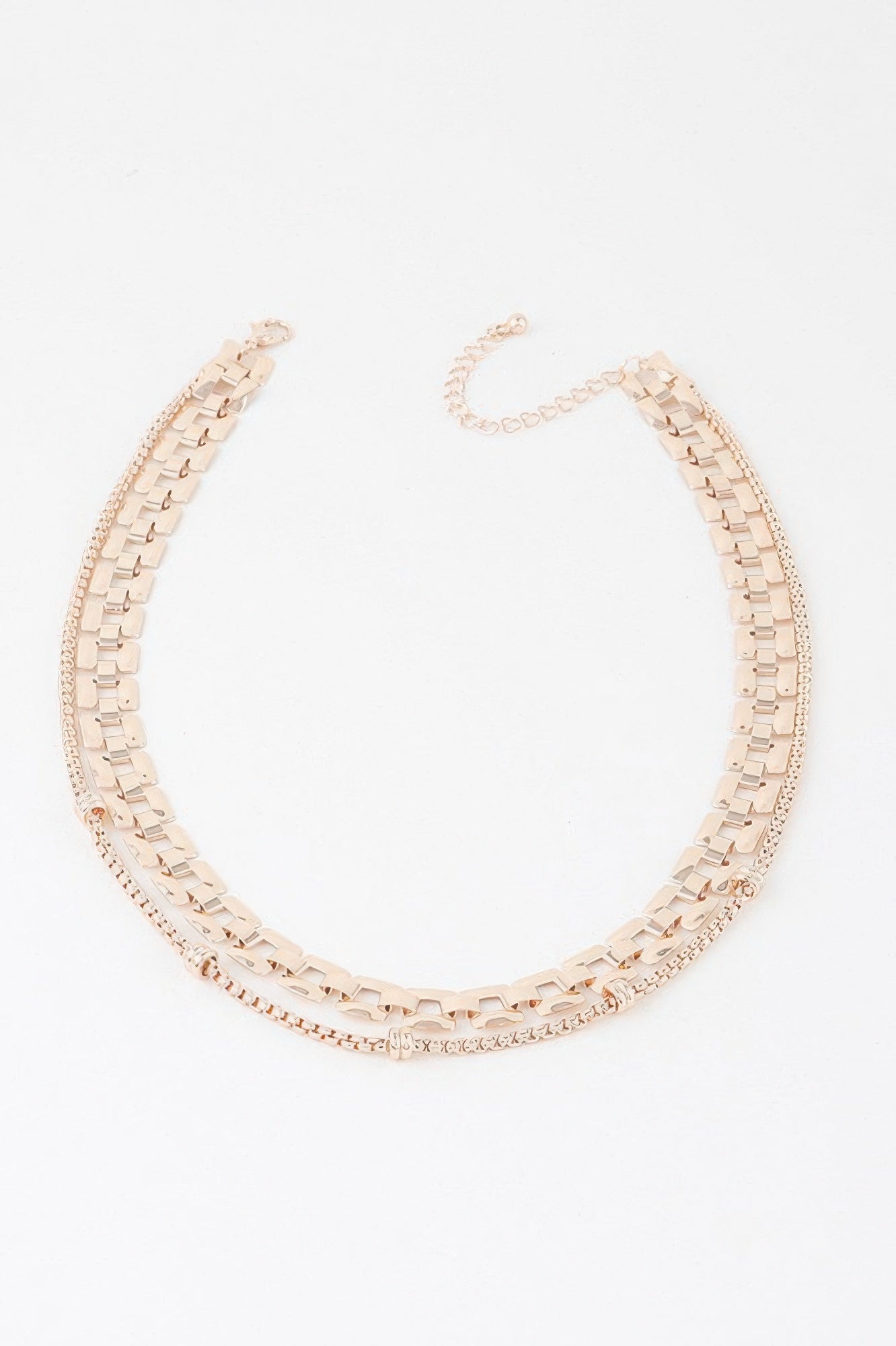 Double Box Chain Necklace - Wear Arielle