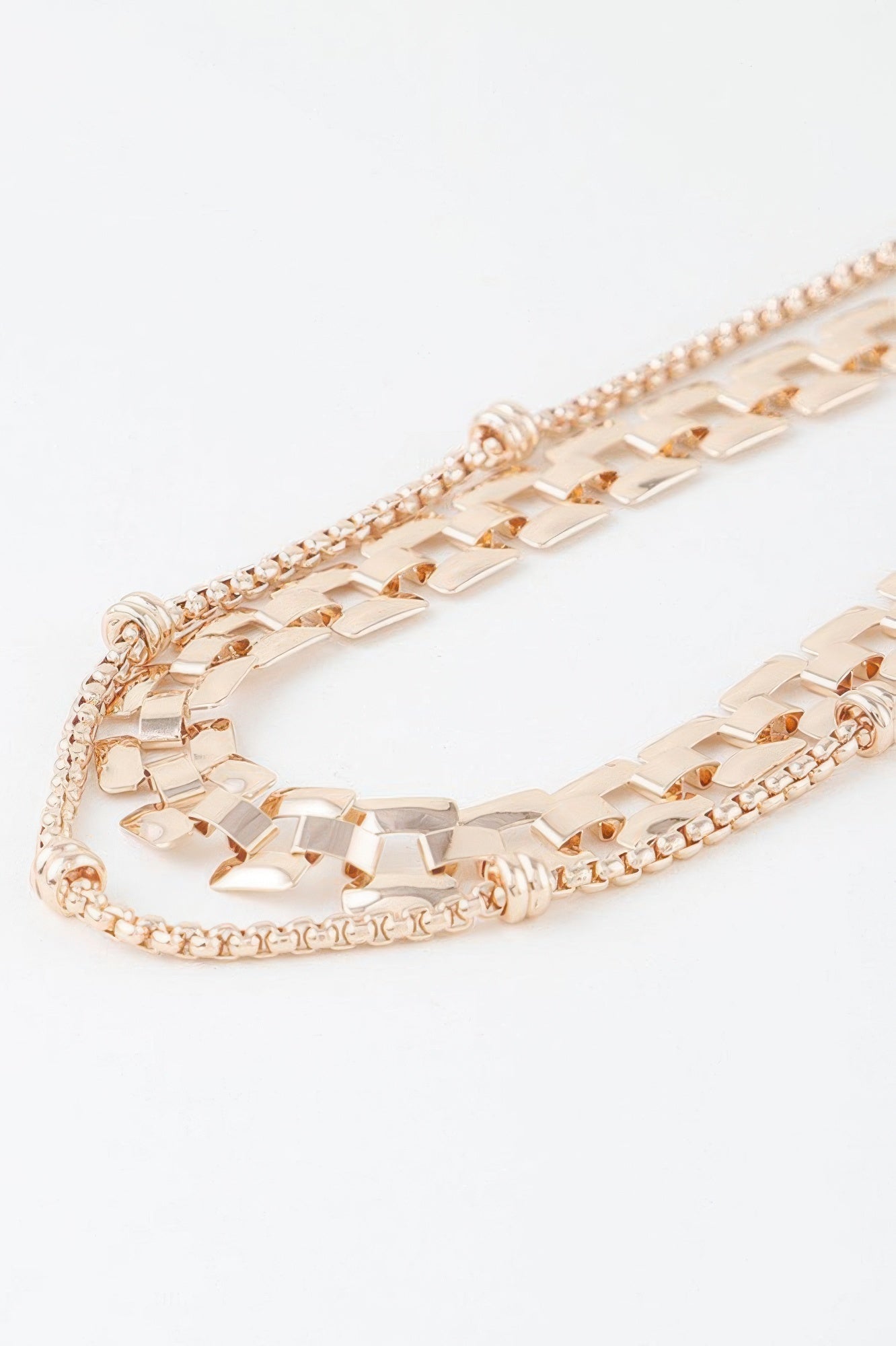Double Box Chain Necklace - Wear Arielle