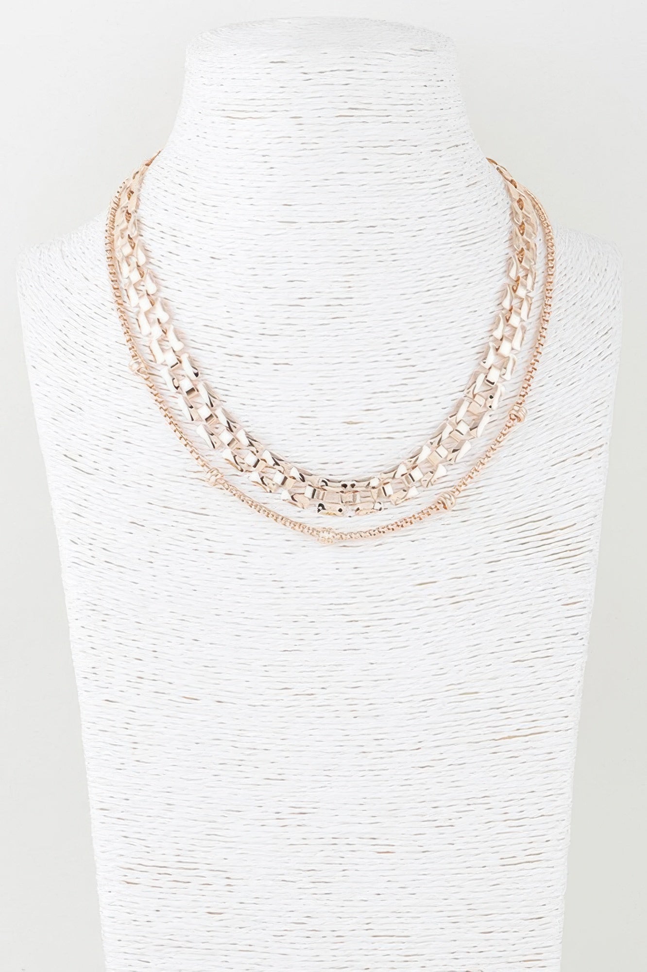 Double Box Chain Necklace - Wear Arielle