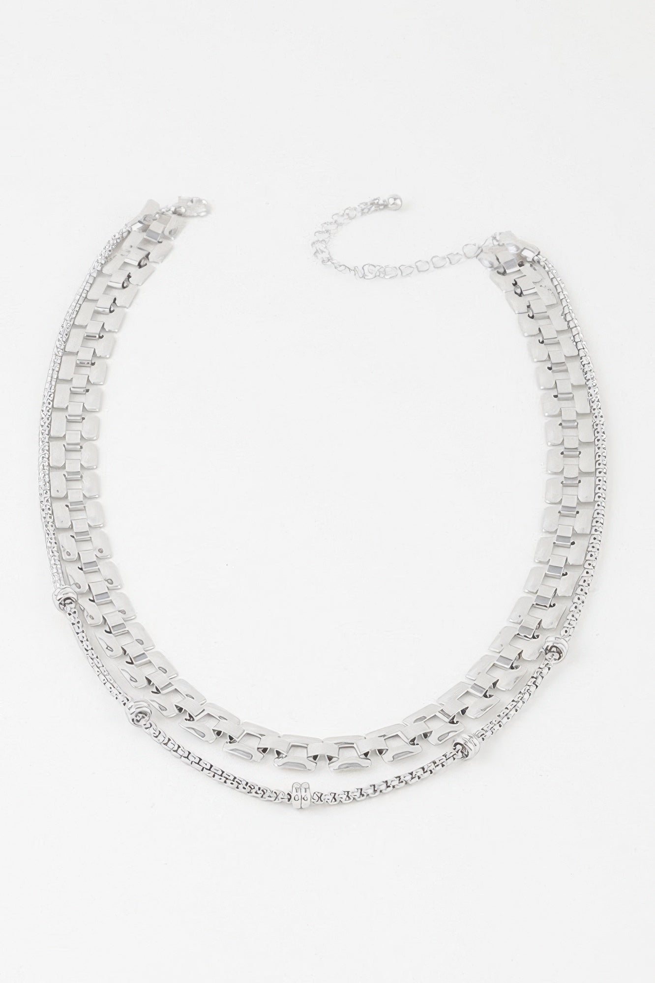 Double Box Chain Necklace - Wear Arielle