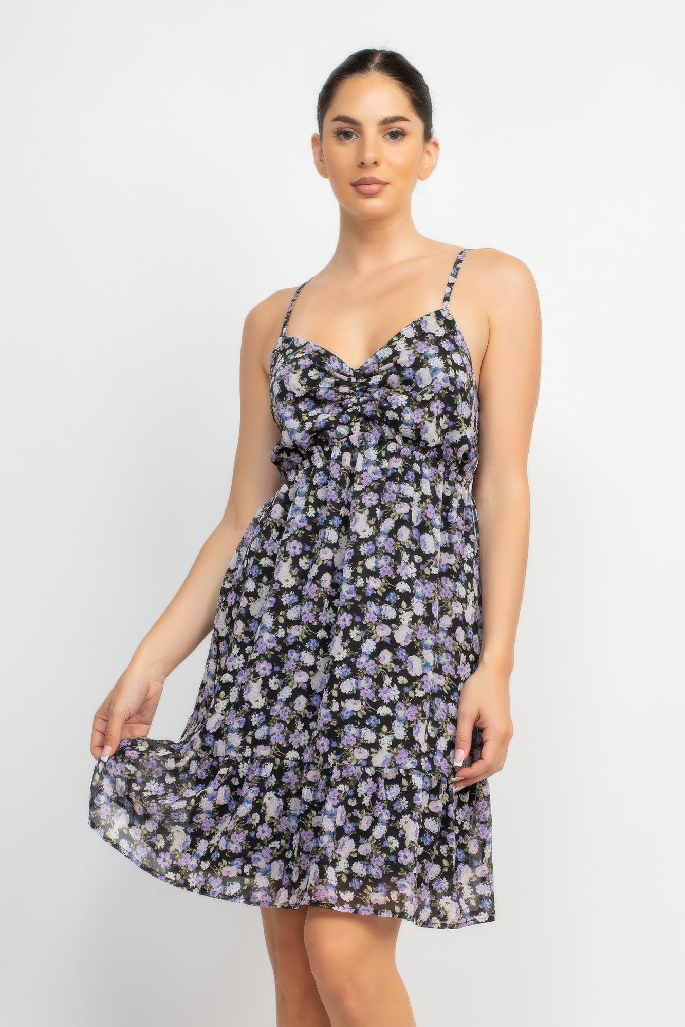 Double Strap Back Mini Dress - Wear Arielle
